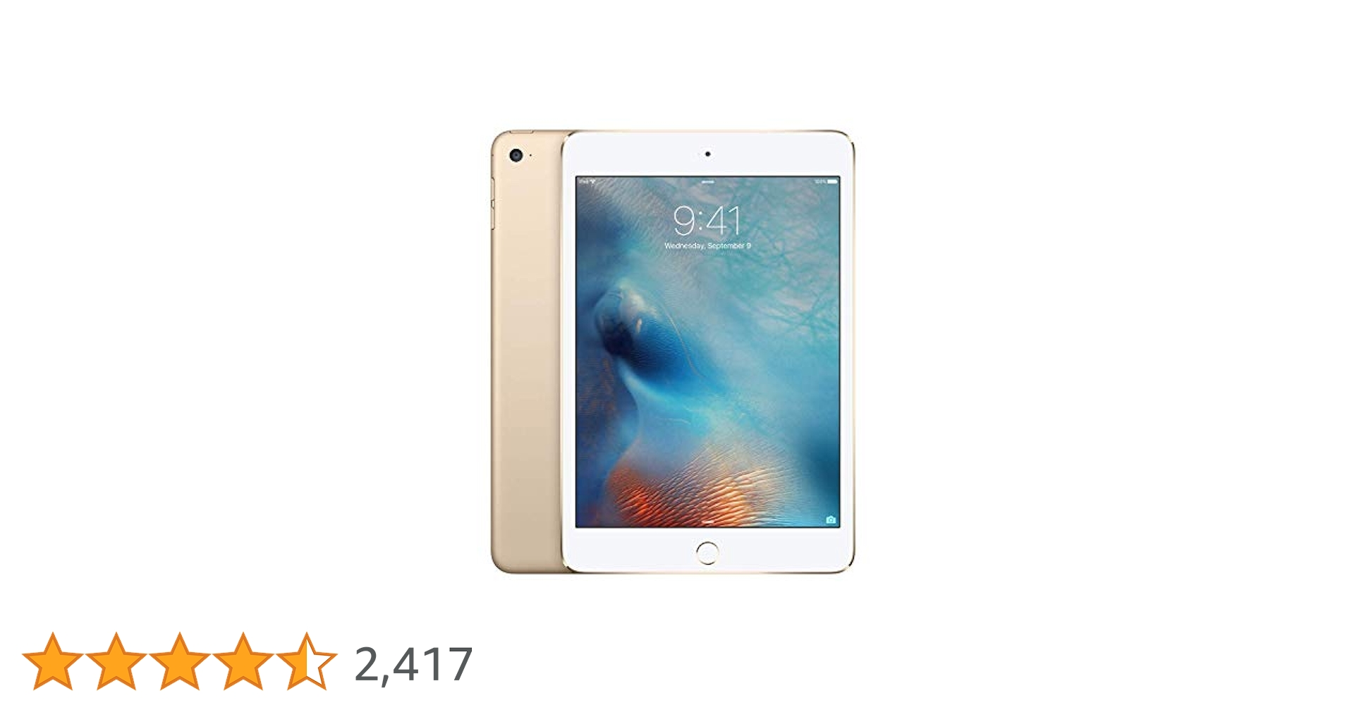Apple iPad Mini 4 Wifi Tablet - Portable 128gb Retina